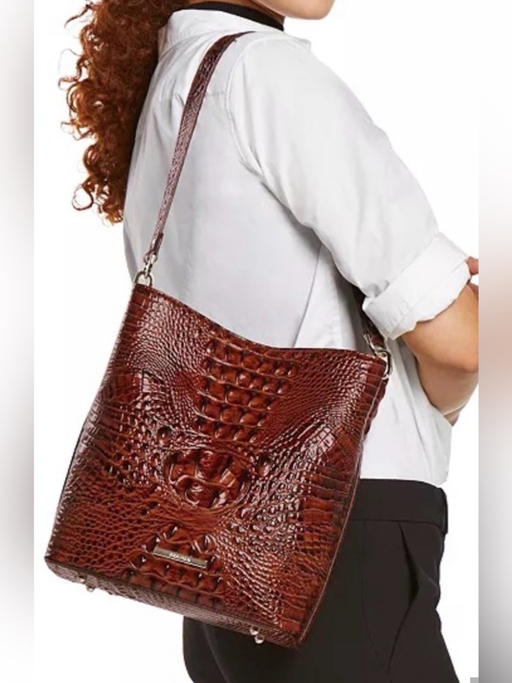 NWT Brahmin Celina in STAYCATION Bucket Bag - Picture 14 of 14